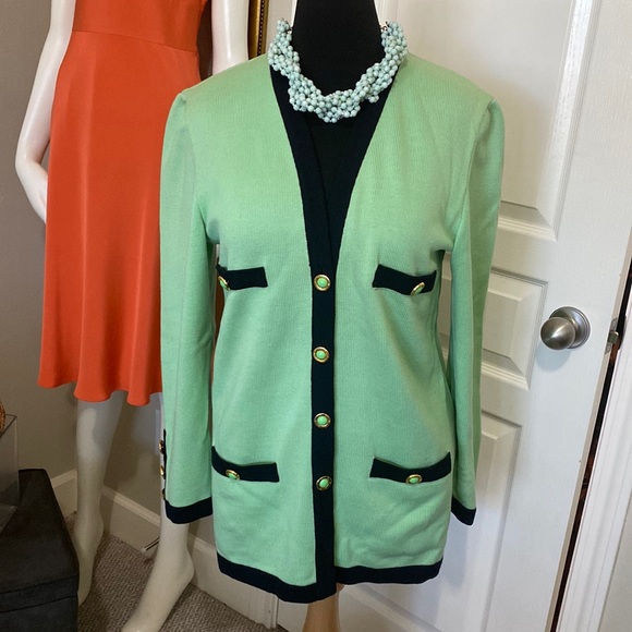 Fabulous bright Escada sweater!